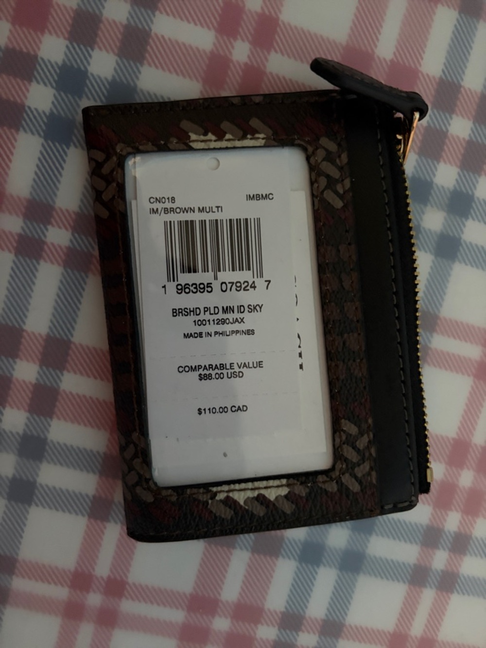 Coach Mini Skinny ID card case. - Picture 3 of 3